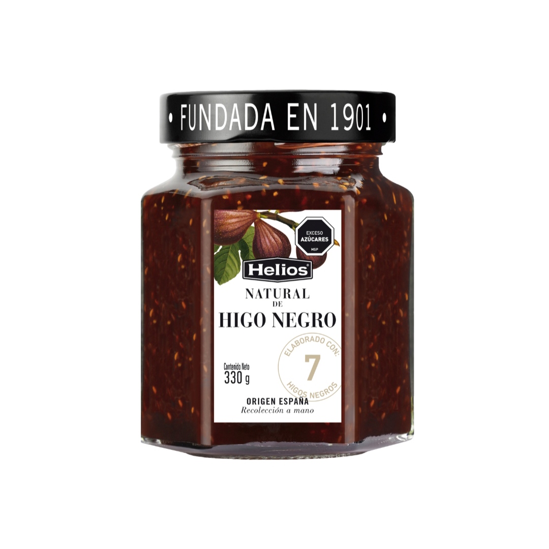 Mermelada Helios higo negro